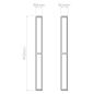 1121066 Mashiko 900 LED Astro Lighting 8419