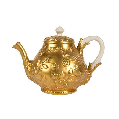 Taormina gold teapot чайник, Villari