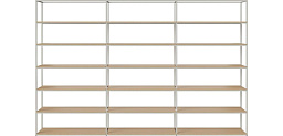 Neutra combination 368 x h236 cm - 6x3 shelves Bolia книжный шкаф