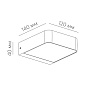 SOLO SW 6.27 DG Led Technology уличный настенный светильник — фото 1