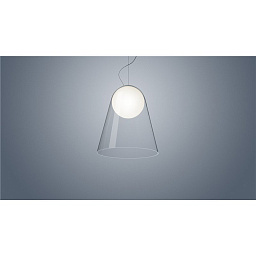 FN285007-10_15 Foscarini Satellight подвесной светильник из матового стекла с мягким свечением