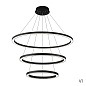 Люстра Crystal Lux FORTUNA SP158W LED BLACK — фото 1