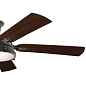 60" Hatteras Bay Fan Weathered Zinc люстра-вентилятор 310017WZC Kichler — фото 5