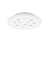 Outer Ring Dimmable by Remote Control Sandy White Aluminium Acrylic LED 19 Watt 220-240Volt 1485Lm IP20 3000K RGB in center D: 30 H: 5 cm