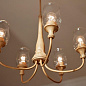 Melis 5 Light Chandelier Warm Maple люстра 52468WMP Kichler — фото 7