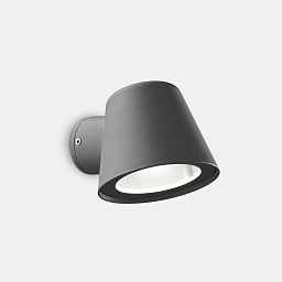 091525 Ideal lux Gas уличный настенный светильник антрацитового цвета с наклонным направлением света