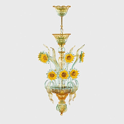 van-gogh-sunflowers-pendant-lamp-girasoli-sosp Sogni Di Cristallo Van Gogh Sunflowers Подвесной светильник