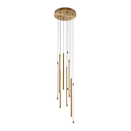 MOD236PL-L54BS3K Maytoni Light stick подвесной светильник с вертикальными латунными трубками