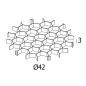 HONEYCOMB 42 SINGLE USE B черный Delta Light аксессуар