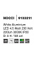 9103211 NOCCI Novaluce светильник LED 4.5Вт 230В 220Lm 3000K IP20