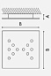 Swing Icone Потолочный светильник квадратный черный i-c-0403 — фото 1