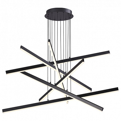 подвесной светильник с перекрещивающимися световыми планками