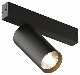 DK8020-BK Denkirs магнитный трековый светильник цилиндрический черного цвета для трека 48V