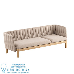 Calypso Lounge 210P 3-местный со спинкой и 2 углами Royal Botania
