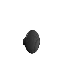 DOTWO1302 Muuto Dots настенный деревянный крючок черный диаметром 13 см