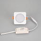 017633 Arlight Светодиодная панель LTD-80x80SOL-5W Day White 4000K — фото 3