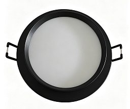 Встраиваемый светильник Kink Light Силли черный 2181,19