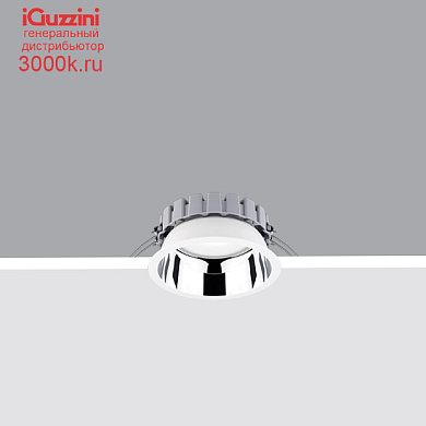 QF56 Easy iGuzzini Ø 153 mm - neutral white - DALI - White/Aluminium