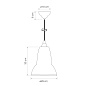 Original 1227 Brass Maxi Jet Black Anglepoise, подвесной светильник — фото 3