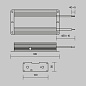 PSL008-480W-48V-IP67 Maytoni Power Supply Magnetic Источник напряжения 480W Серебро — фото 5