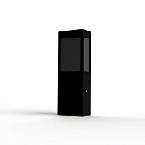 Brick² N° 2; Black PMMA E27 23W; Velvet black