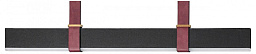 6629/25L Odeon Light Vincent подвесной светильник с линейным корпусом бордово-черный