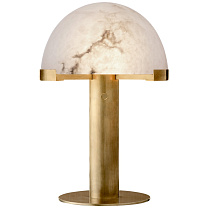 Melange Desk Lamp антично-патинированная латунь с абажуром из алебастра