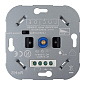 50000/00/31 Lucide Recessed wall dimmer nl диммер настенного типа в квадратном корпусе белого цвета — фото 2
