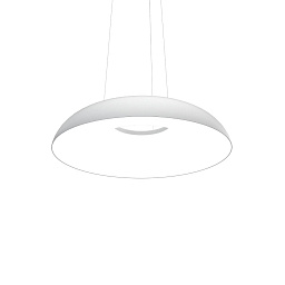 2096/DIM/BI Martinelli Luce MAGGIOLONE подвесной светильник с широким округлым плафоном из матового стекла