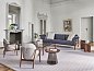 Диван Vera 266 Porada с кожаной спинкой VERA-SOFA-266-L0N0AC-A25AK-TUNDRAJ56 — фото 3