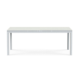 FTTPRM1B43 Ethimo Flat Обеденный стол раздвижной 160-250x100 см, теплый белый
