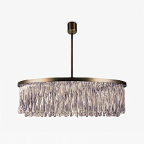Triple Drum Ribbon Chandelier - Размер 1 (диаметр 600 мм)
