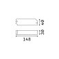226194 Ideal Lux ROCKET STARLIGHT DRIVER ON-OFF 040W 24Vdc LED driver — фото 1