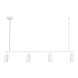 SL1213.503.04 ST-Luce Kendo подвесной светильник с цилиндрическим белым плафоном
