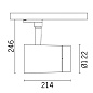 QG60 Palco iGuzzini Medium body spotlight - neutral white - electronic ballast and dimmer - flood optic