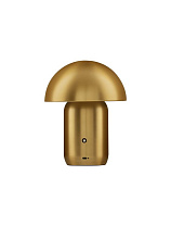 Touch Dimmable in 3 steps Satin Gold Steel LED 2Watt 3.7 Vdc 230Lm IP20 3000K USB -C: 150 cm D:20 H:25.5 cm