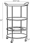 4761 Crestwood Bar Cart Arteriors барная тележка