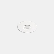 Downlight Play Flat Mini Round Fixed 3.2W 3000K CRI 80 47.6º Black IP54 322lm