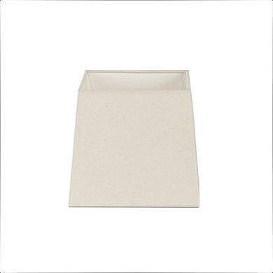 2P0431 White textile shade ø320×300 абажур Faro barcelona