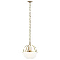 Edmar 3 Light Pendant Natural Brass подвесной светильник 52135NBR Kichler — фото 4