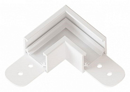 A740633 Arte Lamp Optima track 48V соединитель угловой L-образный белого цвета для накладных магнитных треков