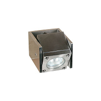 Q-Bic wall lamp 1 lamp adjustable stainless steel electropolished QUBIC НАСТЕННЫЙ ВРАЩАЮЩИЙСЯ 220 ВОЛЬТ ЭЛЕКТР. ПОЛ. Royal Botania