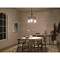 Everett 22.5" 3 Light Round Chandelier in a Black finish люстра 52377BK Kichler — фото 4