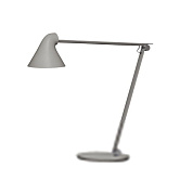 NJP - lampe de table/gris alu clair