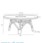 Brooks Coffee Table кофейный стол Arteriors DC5006