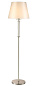 Торшер Crystal Lux NICOLAS PT1 NICKEL/WHITE — фото 3