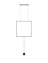 Sandy Black Aluminium LED 32Watt 220-240Volt 1352Lm IP20 3000K Cable Length:180 cmL:81.7 W:10 H:412 cm