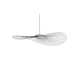 L0840203 VERTIGO Petite Friture Подвесной светильник геометрический сферический средний черно-белый