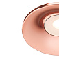 Встраиваемый светильник Barret Maytoni розовое золото DL041-01RG