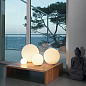 Artemide Dioscuri TL 42 XL настольный светильник со стеклянным плафоном — фото 2